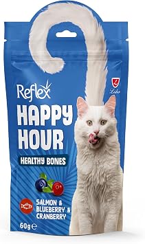 Reflex Happy Hour Somon ve Yaban Mersinli Kedi  d l Mamas  60 gr