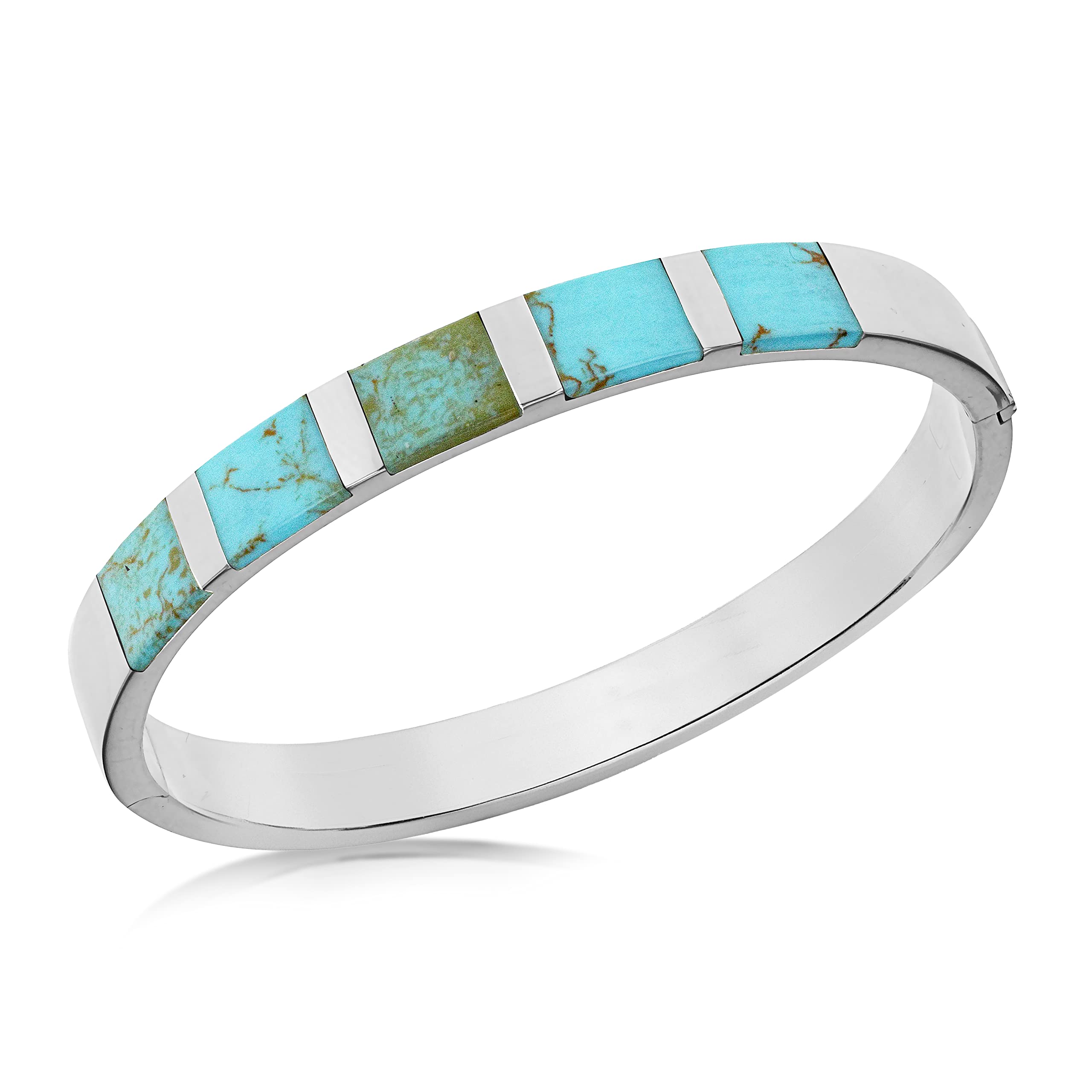 Tuscany Silver 8.35.1766 Pulsera de plata de ley (925/1000), con turquesa de mujer