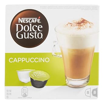 Nescafe Dolce Gusto Cappuccino 16 Capsules 100g
