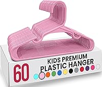 Vista 18 de Utopia Home Paquete de 20 Perchas para Niños - Perchas de Plástico para Bebé de 11.5 Pulgadas para Armario - Perchas para Niños para Ropa y Percha