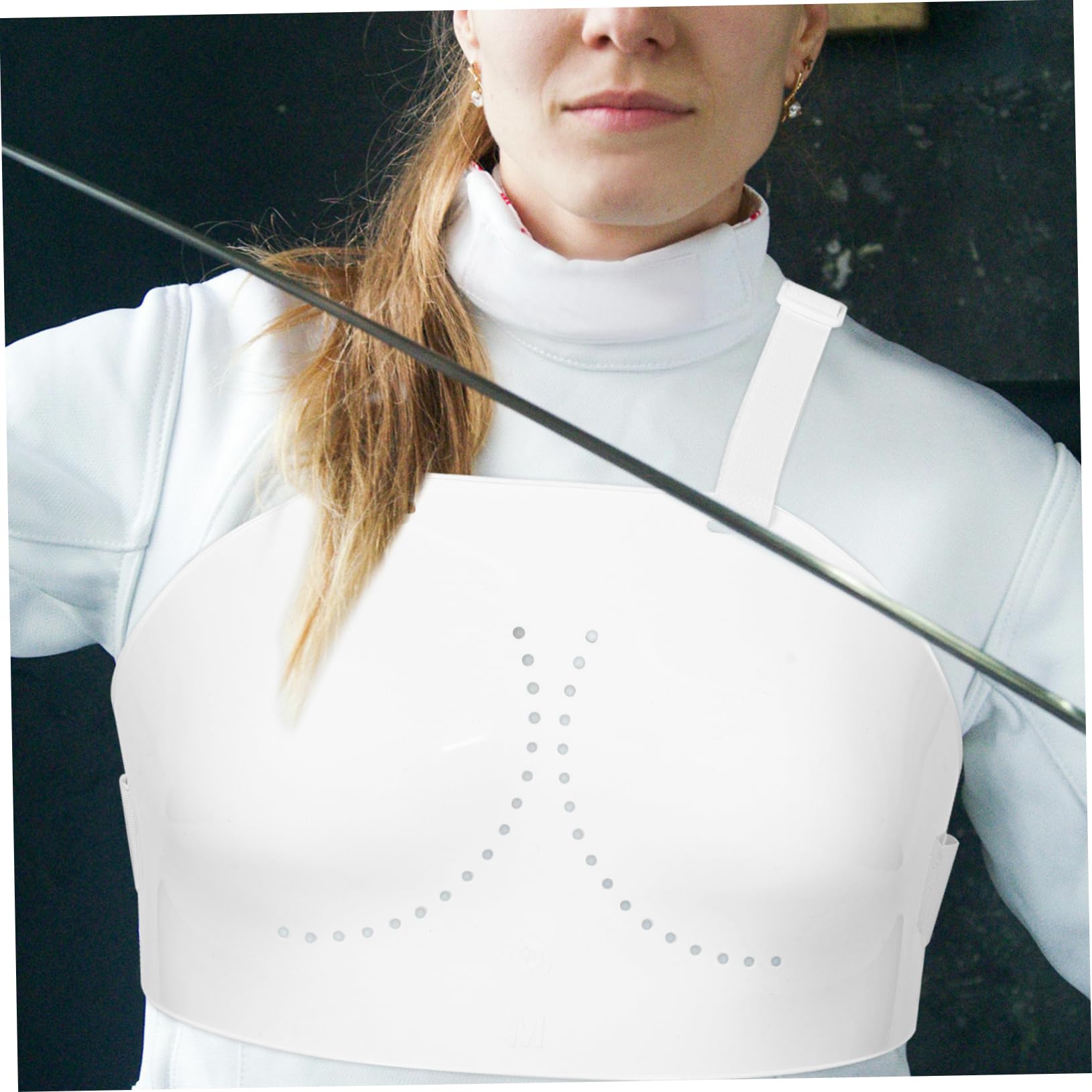 Protezione Per Torace Da Scherma Professionale Riutilizzabile m Morbida Leggera Per Donne, Supporto Flessibile Per Pratica e Allenamento, Forniture Portatili Per Schermidori