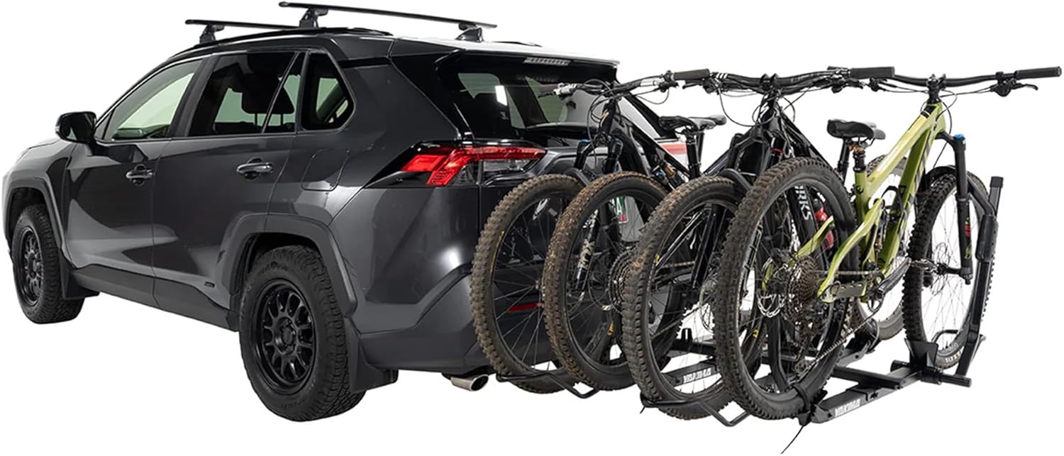 Yakima HoldUp +2 Add-On Rack Extension, Expands Carry Load to 4 Bikes, Platform Rear Vehicle Carrier for 2-inch Hitch Receivers, Black