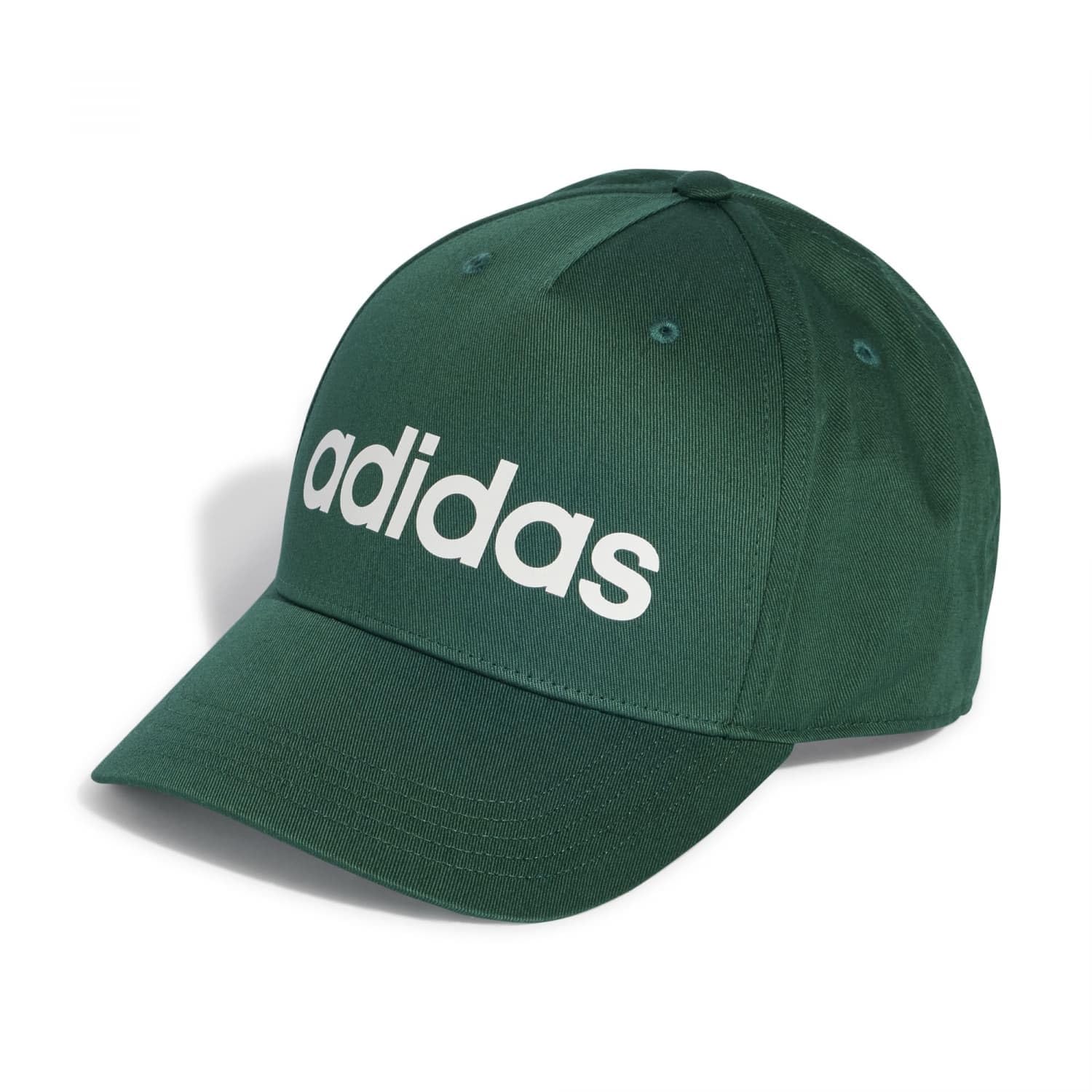 adidas Gorra de béisbol Diaria para Hombre, Verde/Blanco/Blanco (Collegiate Green/White/White), M