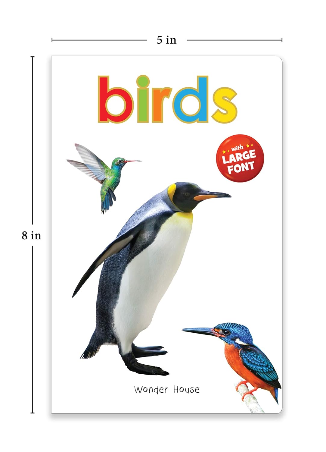 Early Learning Library Pack 2 : Box Set of 5 Books (Big Board Books Series, Large Font)