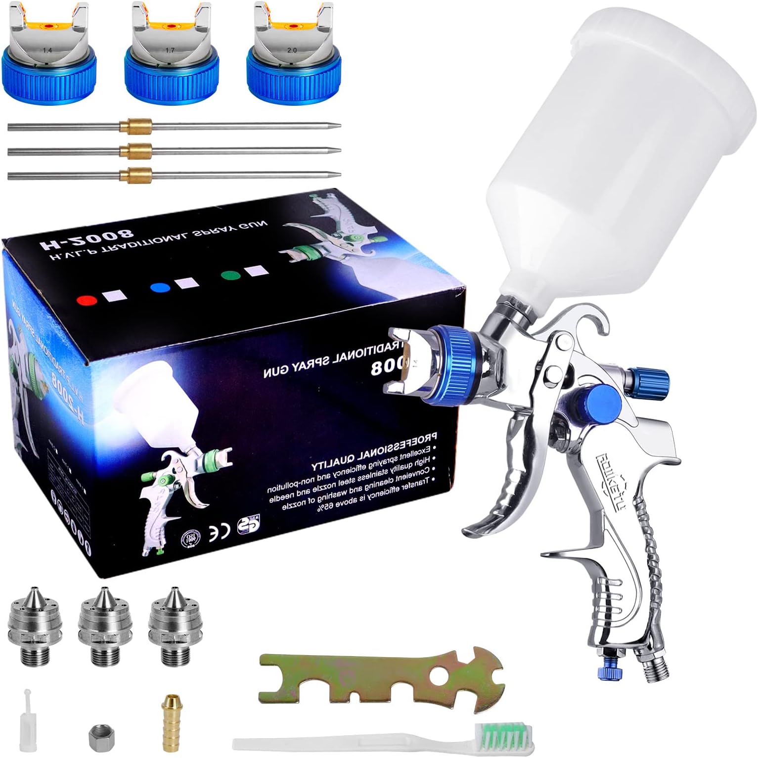 Pistolet Pulvérisateur Peinture 600w 1000ml