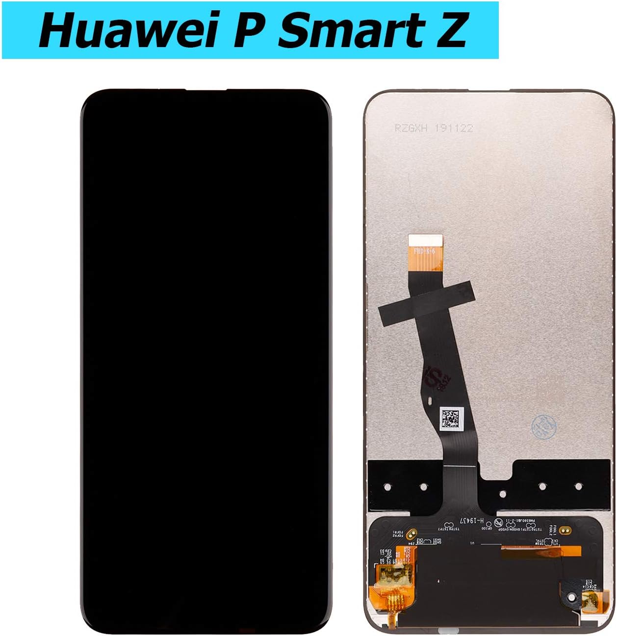 Replacement LCD Display Compatible with Huawei P Smart Z STK-LX1 Y9 Prime 2019 STK-L21 STK-L22 STK-LX3 6.59" inch LCD Digitizer Touch Screen Assembly with Toolkit (Black)