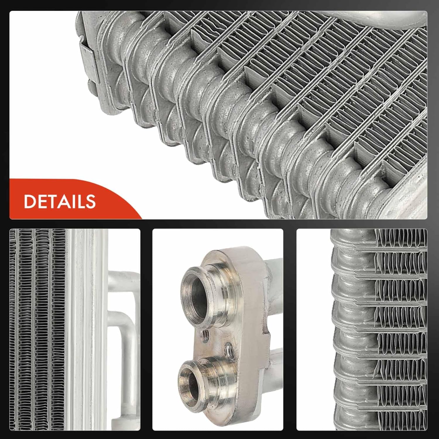 A-Premium Rear AC Evaporator Core Compatible with Dodge Durango 2007-2008 & Chrysler Aspen 2007-2008