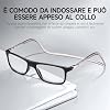 NEW VISION Reading Glasses with Magnetic Closure Reading Glasses Comfortable Magnetic Closure Front Reading Glasses NV2904 Reading Aid for Men and Women (Black 1.5)