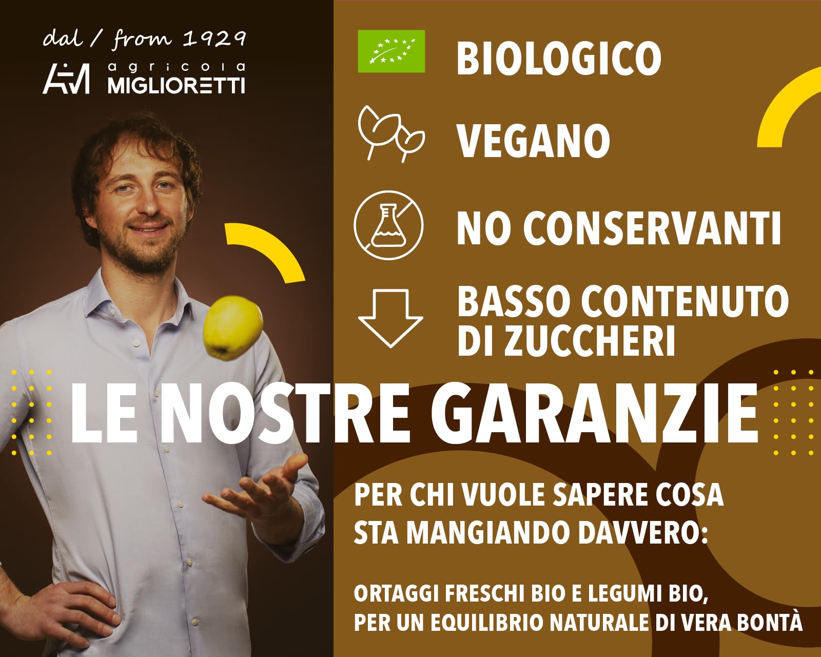 Agricola Miglioretti Zuppa Biologica di Ceci e Cavolo Nero Pronta in 3 Minuti - Vegana, Senza Glutine e Senza Conservanti per un Pasto Sano e Delizioso - 6 porzioni