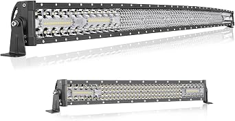 54 inch Curved LED Light Bar + 20 Inch Straight Light Bar
