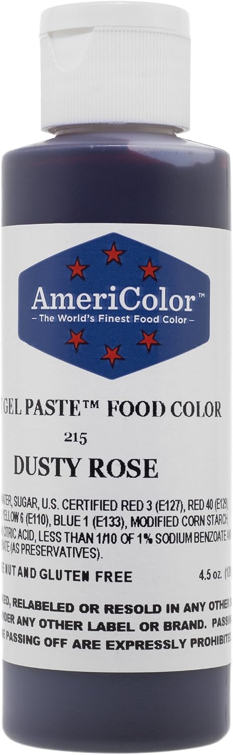 Americolor Dusty Rose Soft Gel Paste 4.5 Ounces