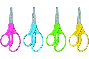 Westcott 13178 Scissors for Left-Handed Kids, Ages 4-8