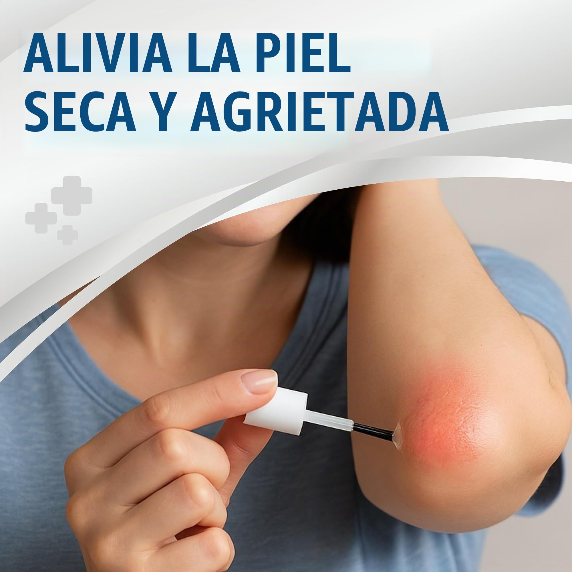 Vendaje líquido, reparación líquida de la piel para talones, pies, dedos, rasguños y ampollas, tratamiento líquido impermeable para todas las áreas de la piel (0.17 onzas líquidas)
