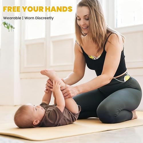 Miniatura 7 de ABP-1308 Extractor de leche con manos libres | Extractor de leche portátil con nivel de comodidad SPA, extractor de leche con 3 modos y 9 niveles,