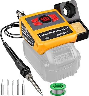 Cordless Soldering Iron Station Compatible with Dewalt 20V