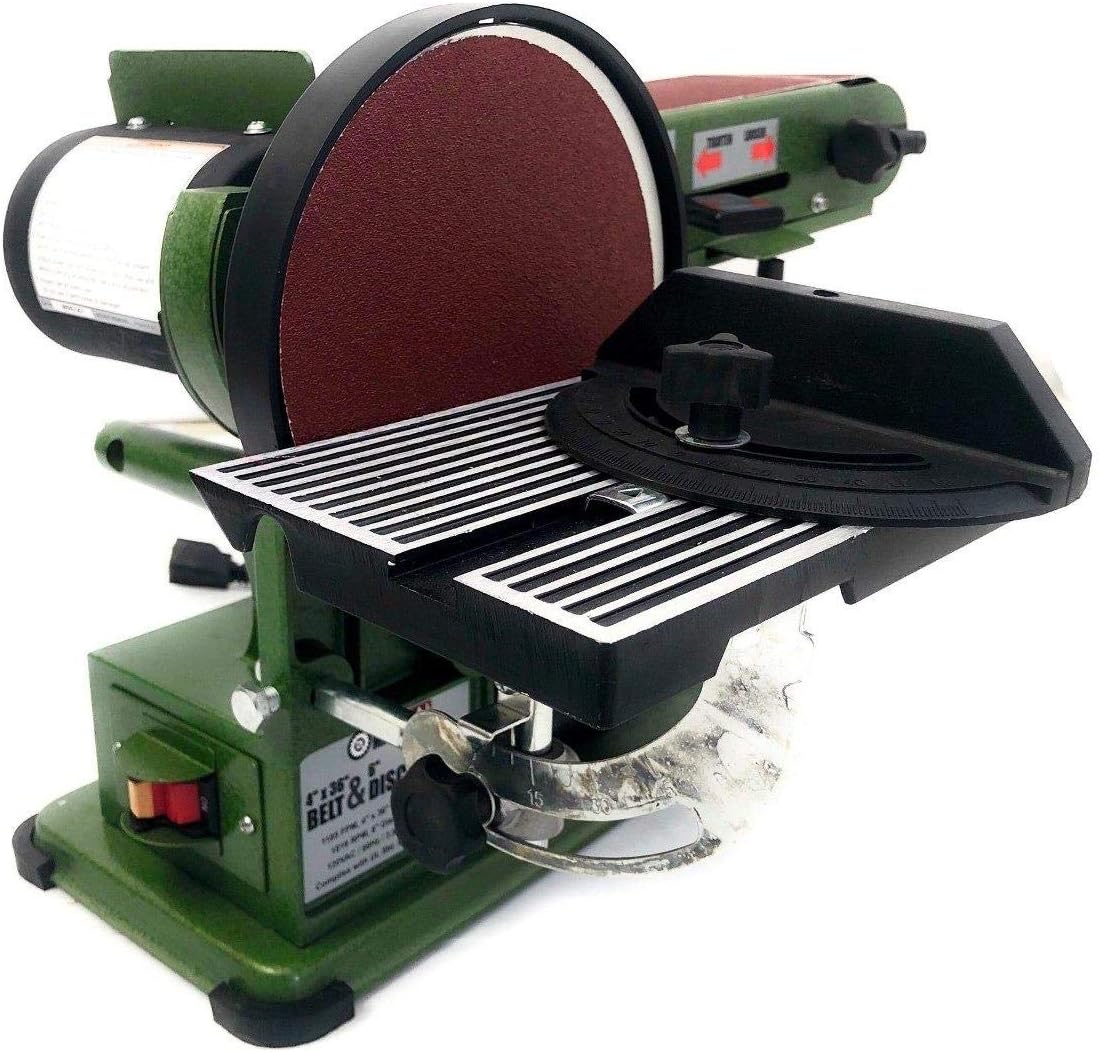 Close-up of Disc Sander with Miter Gauge