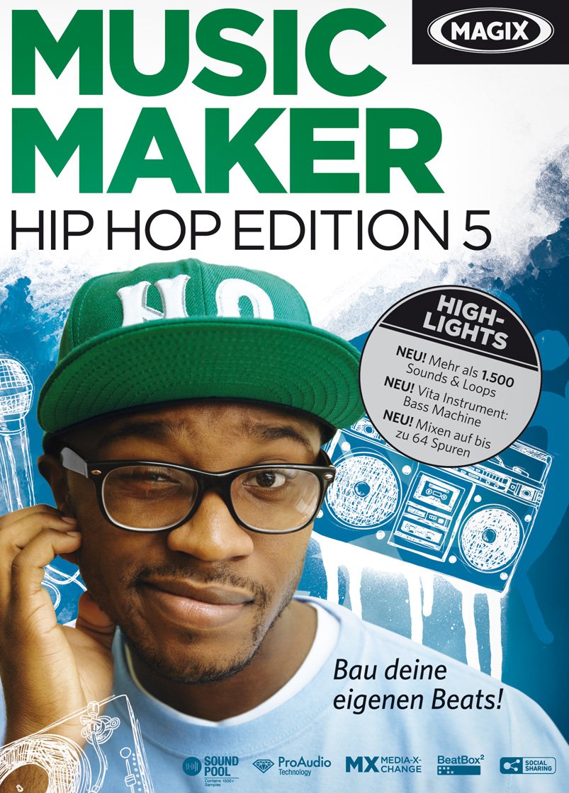 MAGIX Music Maker Hip Hop Edition 5 [Download]