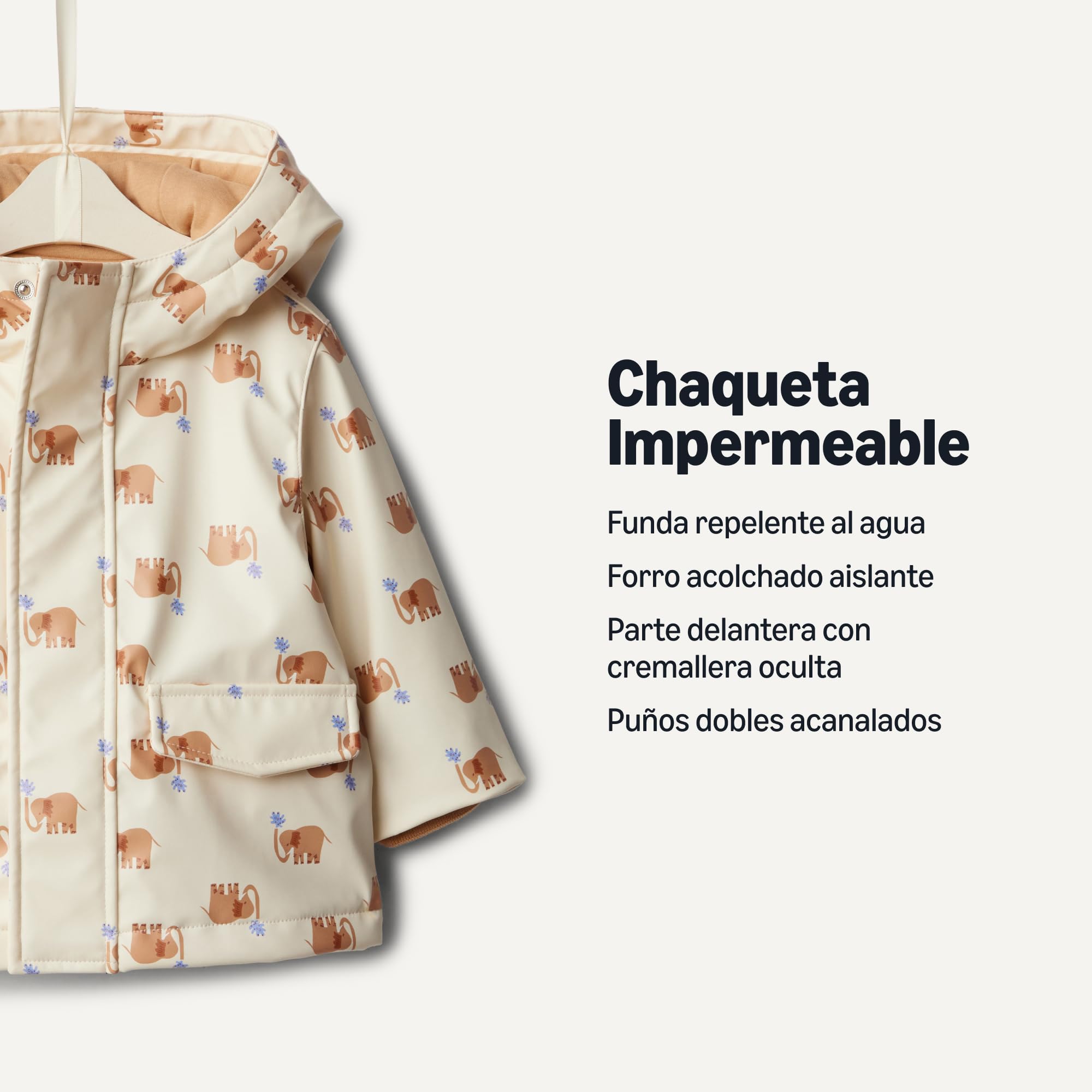Amazon Essentials x Sofia Grainge Chaqueta Impermeable Bebé y Niño Pequeño