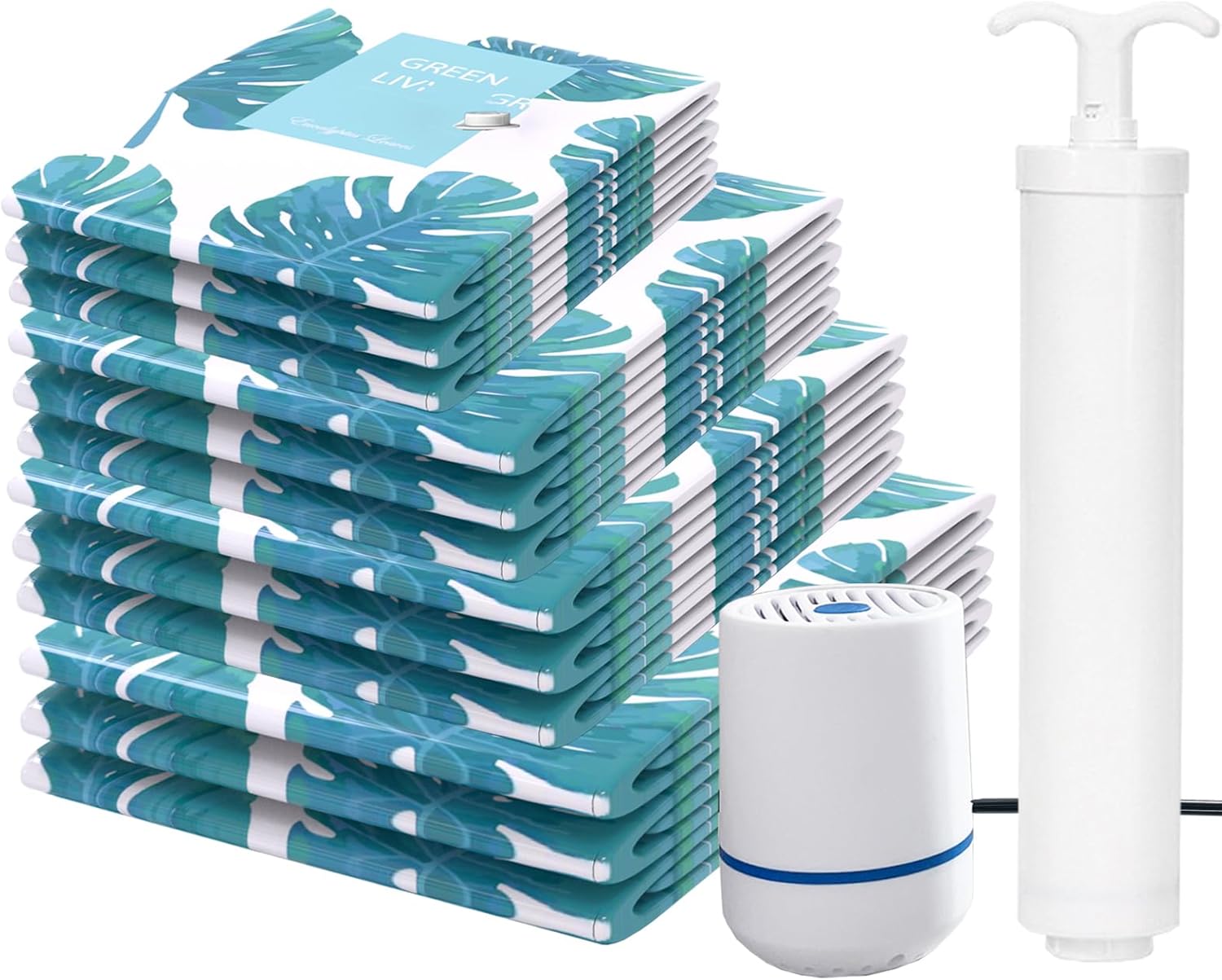 NFJOY Vacuum Storage Bags Vacuum Seal Bags for Clothes with Hand and