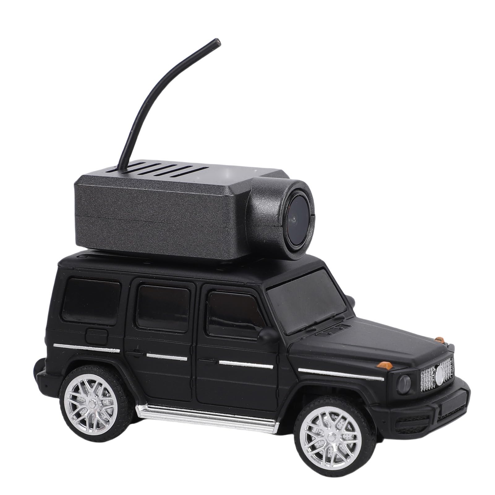 Bewinner Mini Coche RC con Cámara HD FPV, Coche de Carreras de Deriva a Escala 1:64 con Luces Ambientales, 3 Modos de Velocidad, Transferencia de Vídeo en Tiempo Real, Control Remoto de