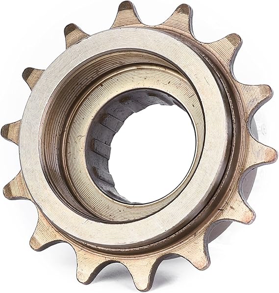 14T Single Speed Freewheel with 14 Tooth Design and Durable Metal Construction for Mountain Bike/Road Bike/Folding Bike Single Speed Flywheel Component