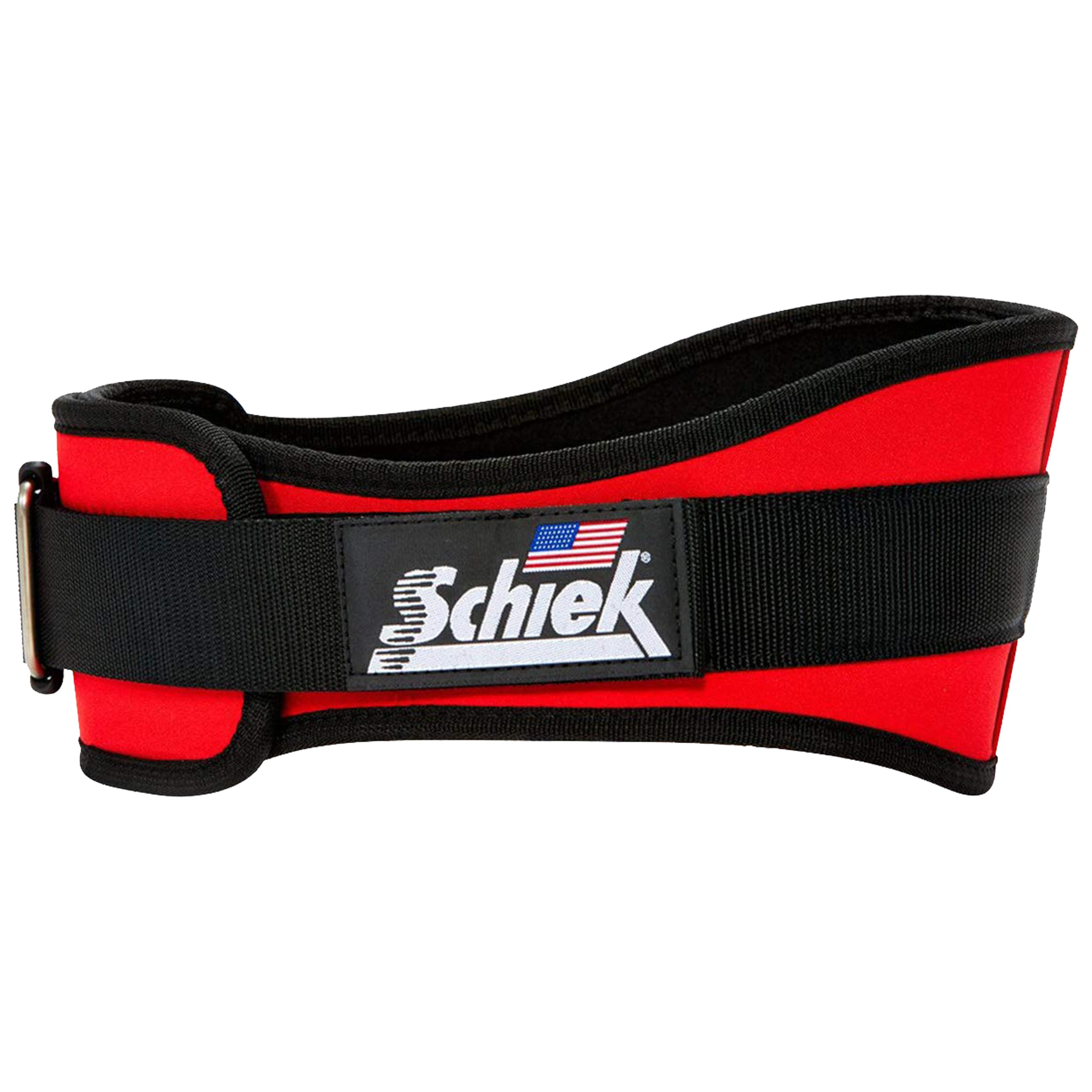 Schiek Belt 6 Inch Red - XS — image 1