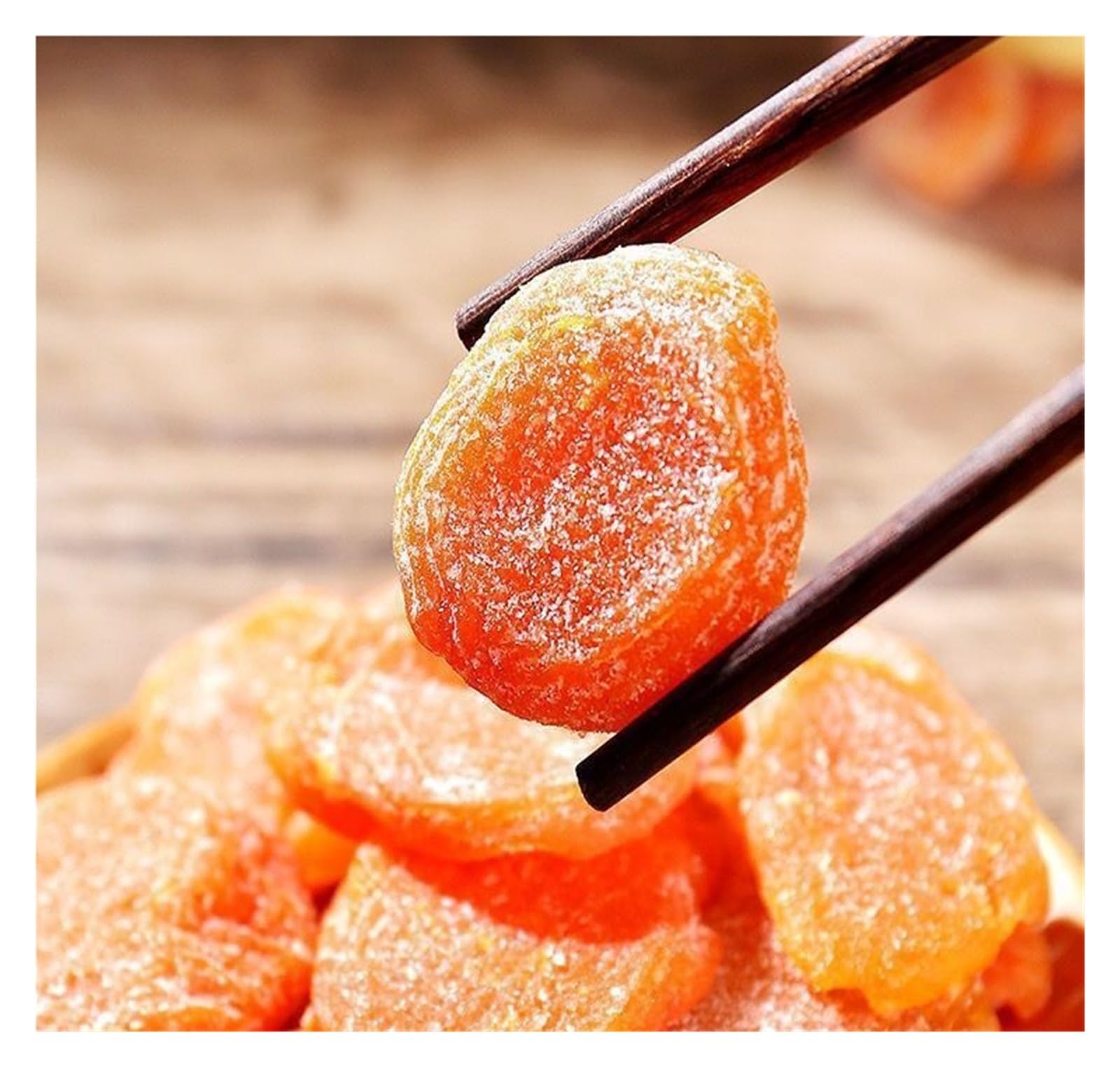 Níspero seco con sabor original, conserva de fruta sin semillas, agridulce, secado a baja temperatura(500g)