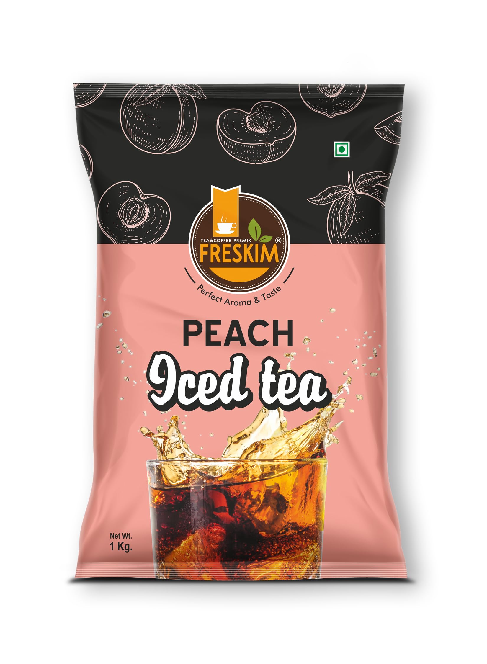 FRESKIM Premium Peach Iced Tea Premix | Peach Iced Tea Powder | Iced Tea | 1Kg Pack | Perfect Aroma & Taste (B0CCSH5PXJ) Amazon Price History, Amazon Price Tracker