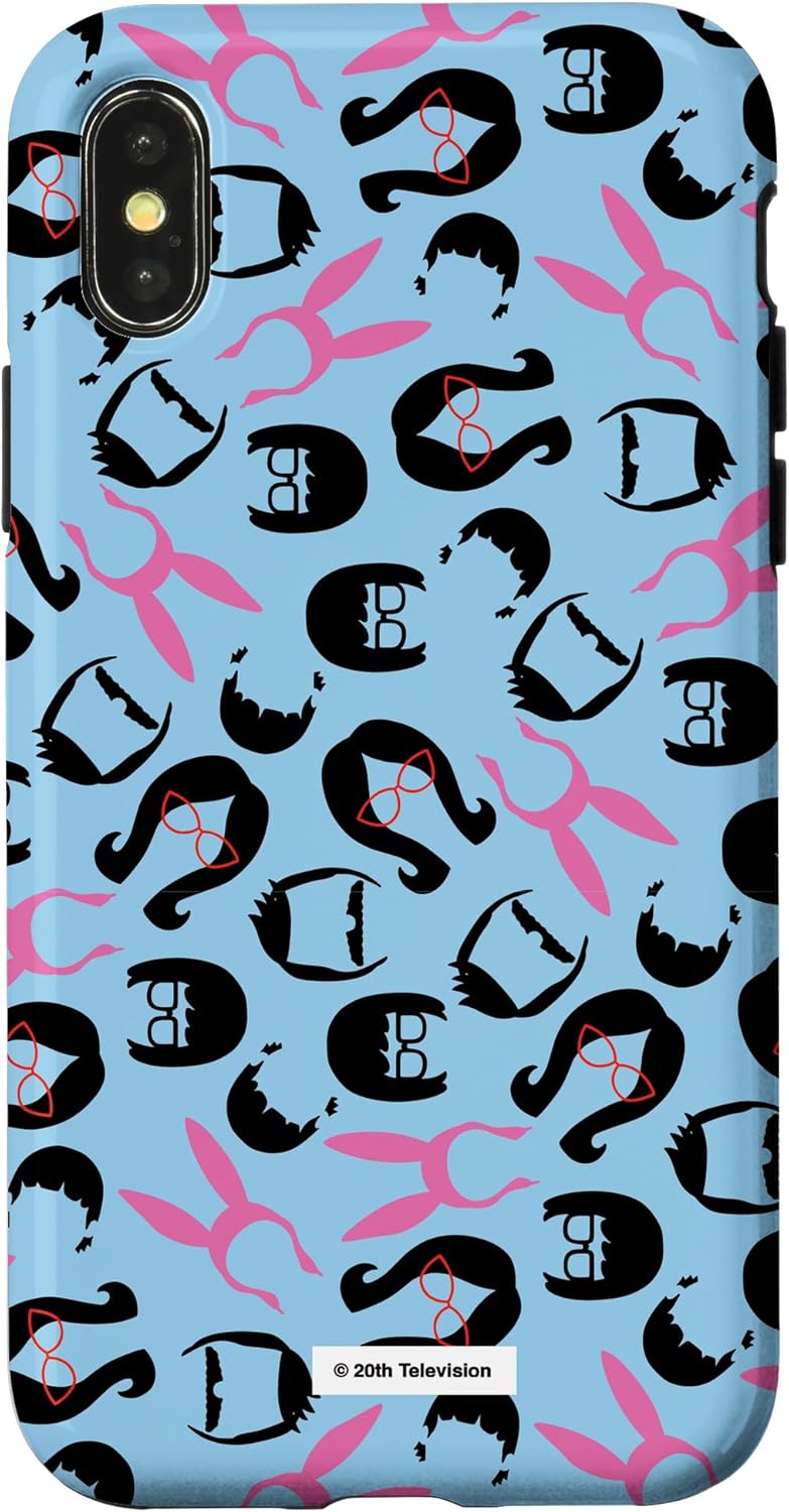 Bob’s Burgers Bob Linda Gene Tina Louise Hair Light Blue Case for iPhone 15