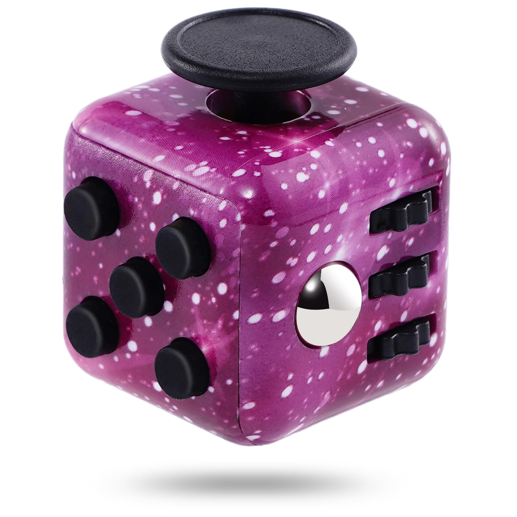 Lubibi Galaxy Fidget Cube Toy, Stress Cube Anxiety Toys ADHD