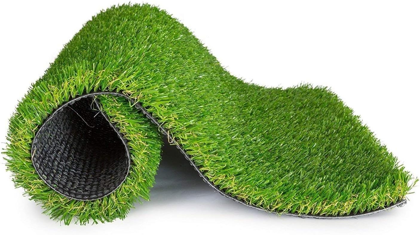 CHETANYA Loomtex High Density Artificial Grass, Artificial Grass Carpet, Artificial Grass for Balcony, Terrace, Runner, Floor Mat Heaviest Quality with 4 Layers Protection (1.5x3 feet)