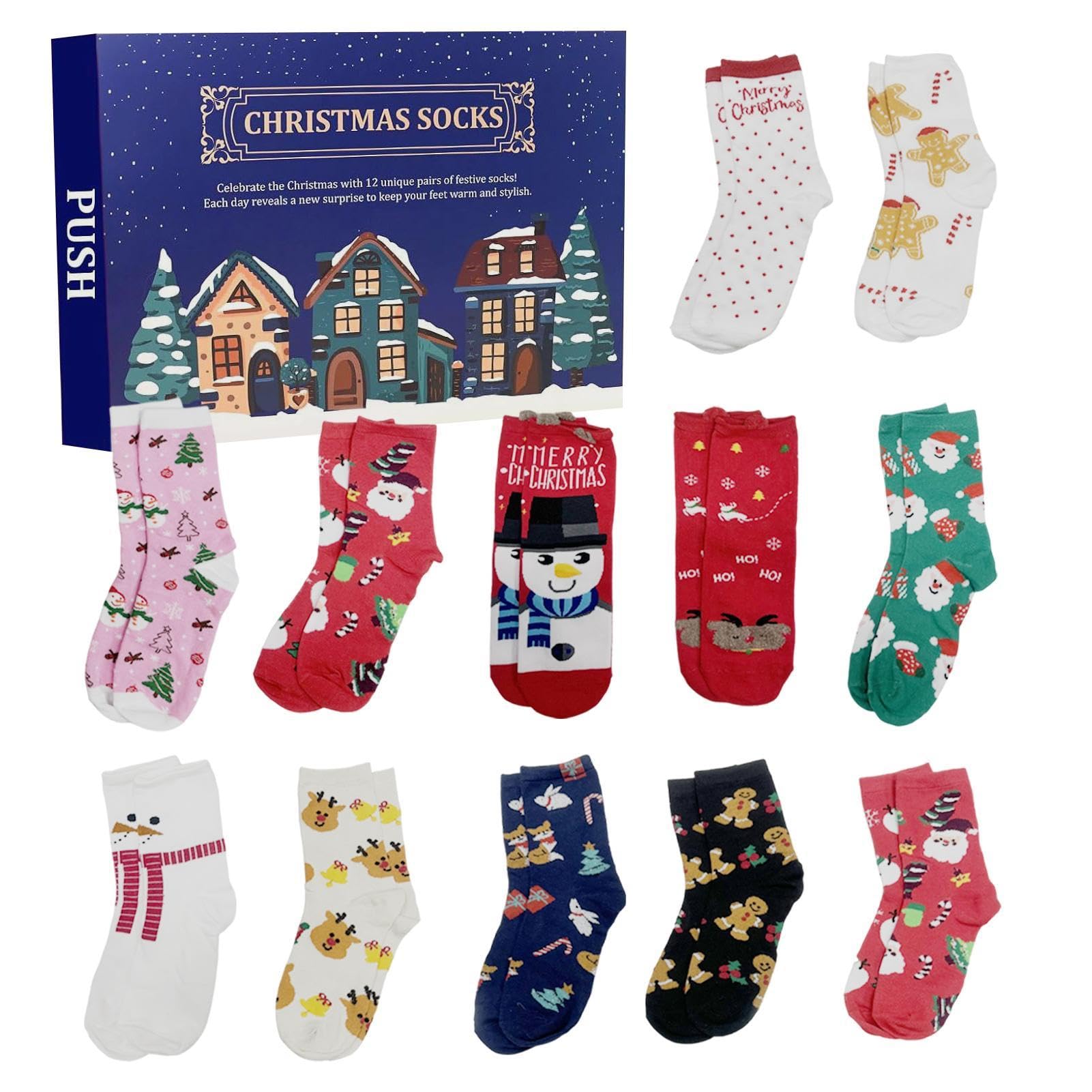 Amazon.co.jp: クリスマスソックス アドベントカレンダー 2024, 24日