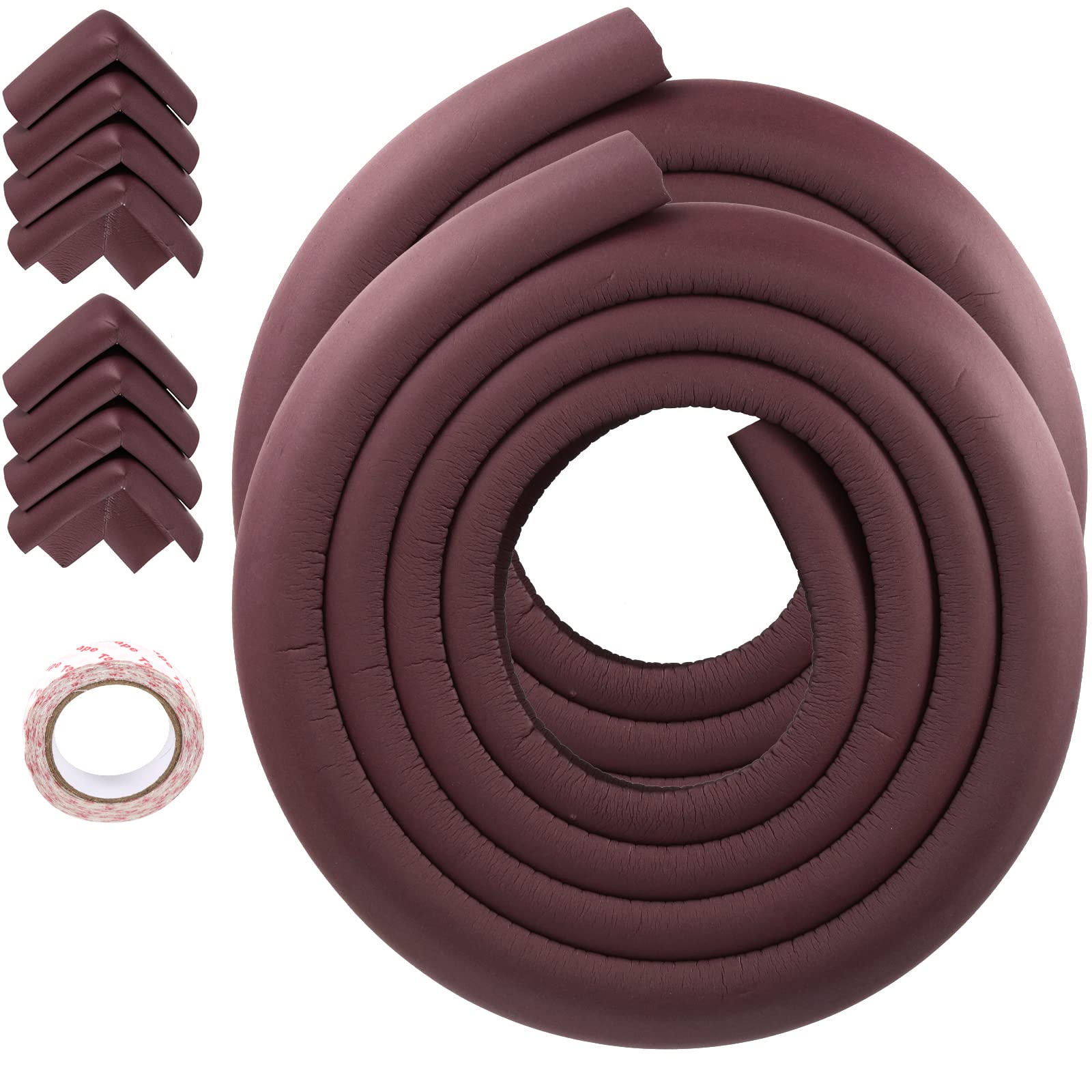 Buy JAPCHET Foam Edge Protectors, 4M and 8 Corners L Shape Foam Safety