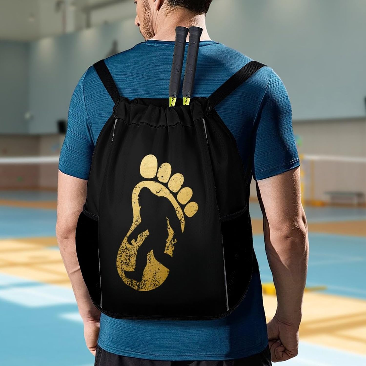 Bigfoot Gym Bag Workout Gym Backpack with Shoe Compartment Sports Bags for Women Men