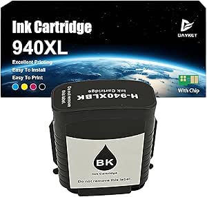 4-Pack Refillable Ink Cartridge Combo For HP 940 940XL - HP 8000 8500A Printers