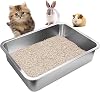 Stainless Steel Cats Litter Box, 4