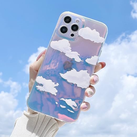 Amazon For Iphone 12 Promaxケース用レーザークリアクラウドfor Iphone11 Pro Max 12 Pro Xr X Xs Max 78plus用電話ケース耐衝撃ソフトカバー A For Iphone 12 Pro 家電 カメラ オンライン通販