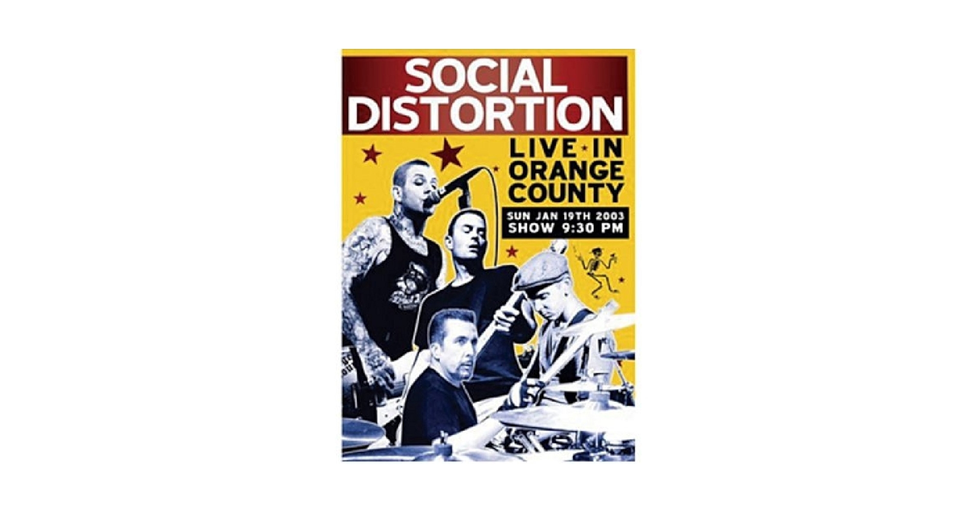 ソーシャル・ディストーション / ライヴ　アット　オレンジ・カウンティ Amazon.com: Live In Orange County [DVD] : Social Distortion