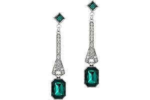 1920s Flapper Earrings: Vintage Gatsby Accessories for Captivating Glamour