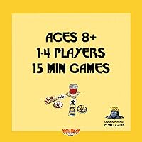 Vista 2 de King Pong Original Shot-Making Tabletop Game for Kids, Teens & Adults 1-4 Players Skill-Based Gameplay Many Ways to Play Competitive Friends