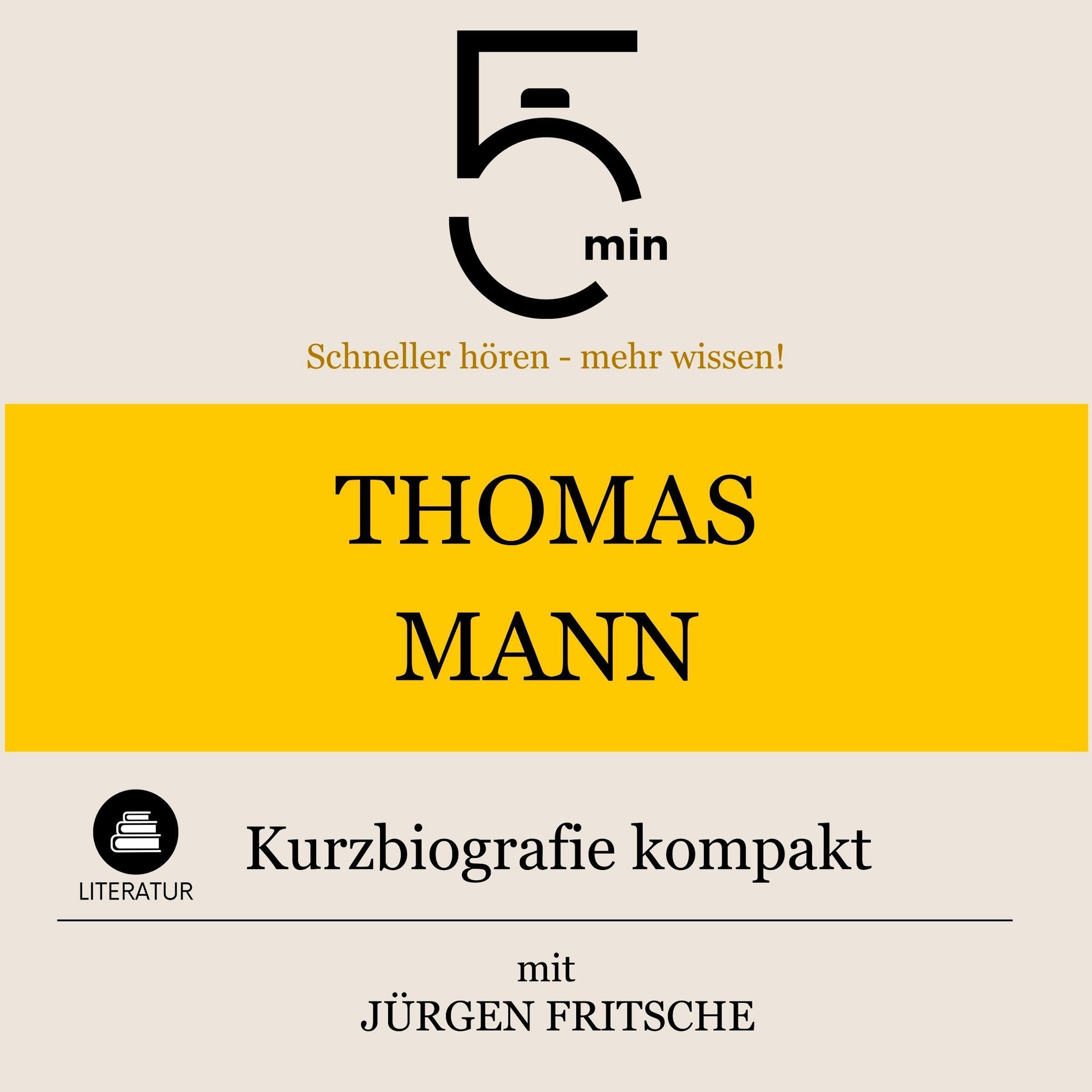 Cover art for Thomas Mann - Kurzbiografie kompakt