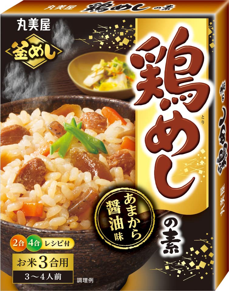 Amazon.co.jp: 丸美屋 鶏めしの素 210g(炊き込みご飯の素) 3合用 ×5個