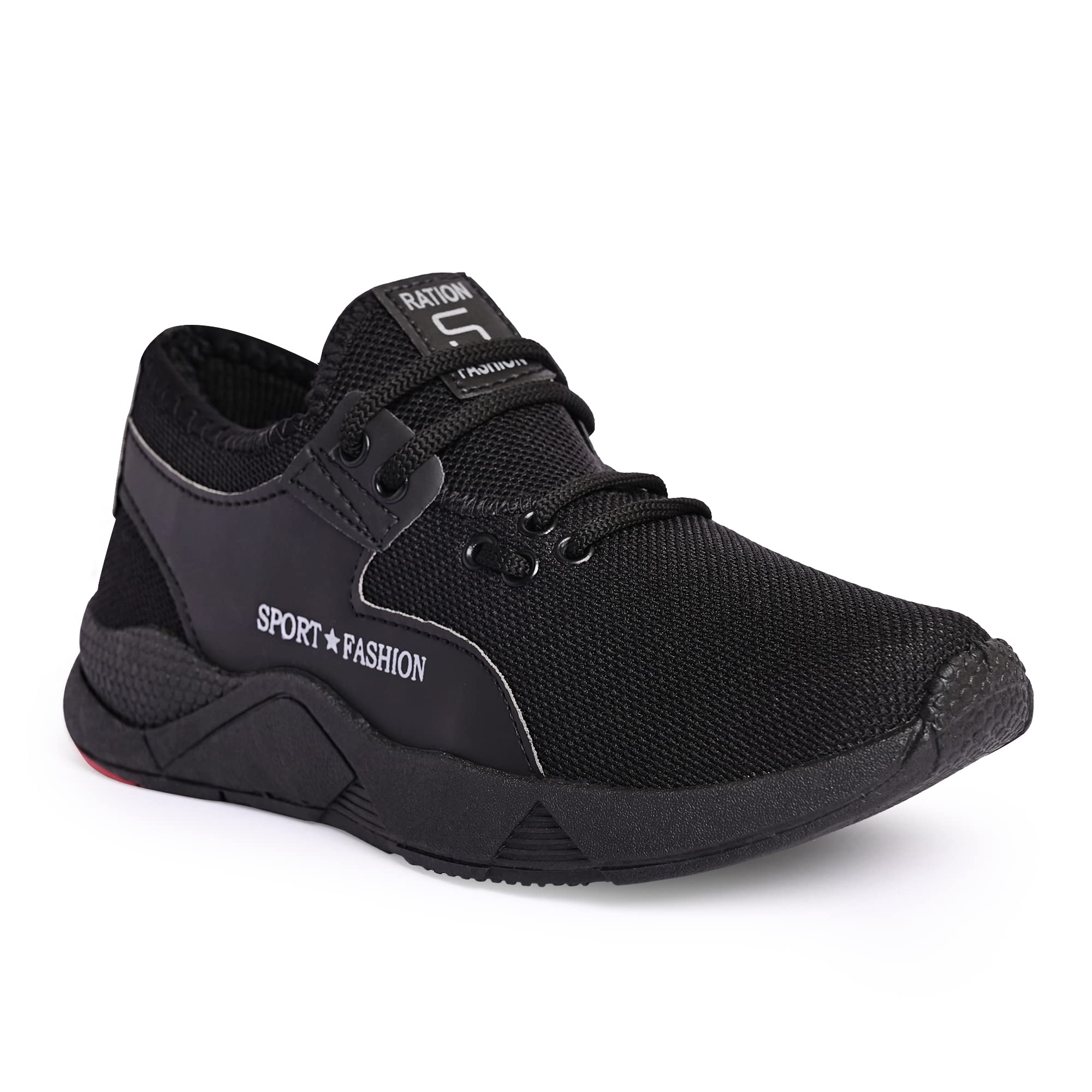 Shoefly Mens (AMZ_9273)-Black Trendy Sports Sneakers Shoes 10 UK (B0B3VM1YPG) Amazon Price History, Amazon Price Tracker