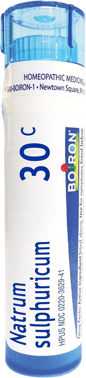 Boiron Natrum Sulphuricum 30c Homeopathic Medicine for Bronchial Irritation, 80 Count : Health & Household