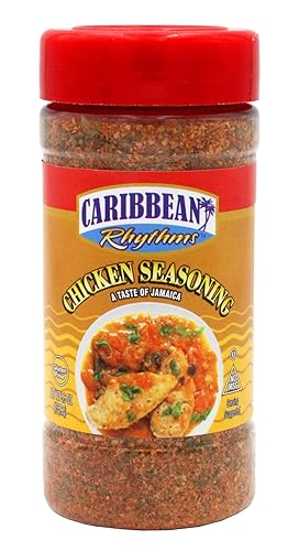 Caribbean Rhythms Condimento de pollo, 5.5 oz.