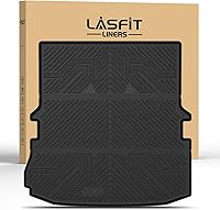 Vista 25 de LASFIT - Tapetes para Ford F250 y F350 2012-2016 sin palanca de cambio manual de tracción, protectores de TPE para todo clima, piso alfombrado