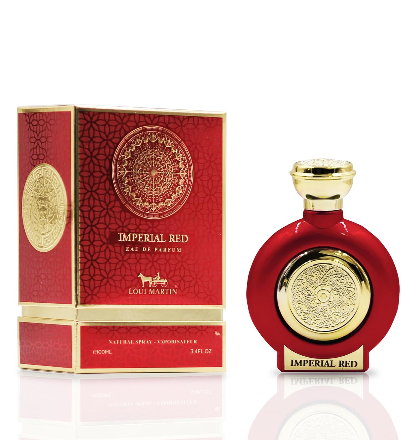 LOUI MARTIN Imperial Red Eau De Parfum 100ml Unisex Fragrance - Image 2