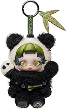 POP MART SKULLPANDA Lazy Panda Plush Doll Pendant 5.31 inches Height, Toys for Modern Home Decor, Collectible Toy Set for Desk Accessories, 1PC