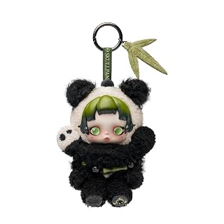 SKULLPANDA Lazy Panda Plush Doll Pendant 5.31 inches Height, Toys for Modern Home Decor, Collectible Toy Set for Desk Accessories, 1PC - Amazon product rated Grade A