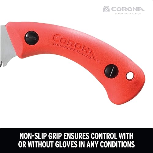 Miniatura 5 de Corona Tools - Sierra de podar QuickSAW de 13 pulgadas  Sierra de árbol diseñada para uso con una sola mano  Sierra de mano de hoja curvada  Corta
